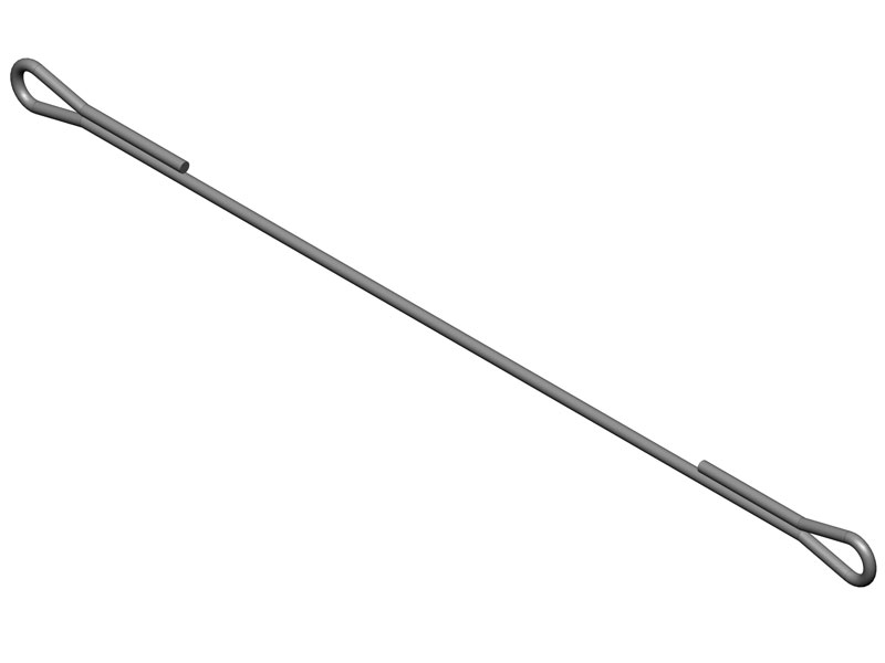 Канат ОПШ 24.626 (канат 6,5-Г-В-С-Н-1860 ГОСТ 3070-88, L=837+-5мм)