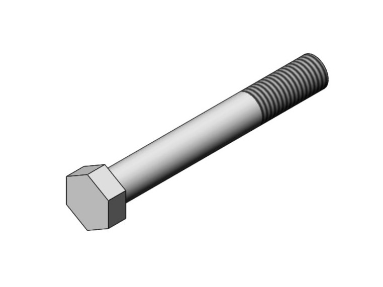 Болт М12-6gх100.88.019 DIN 931 (ДСТУ ГОСТ 7798:2008)