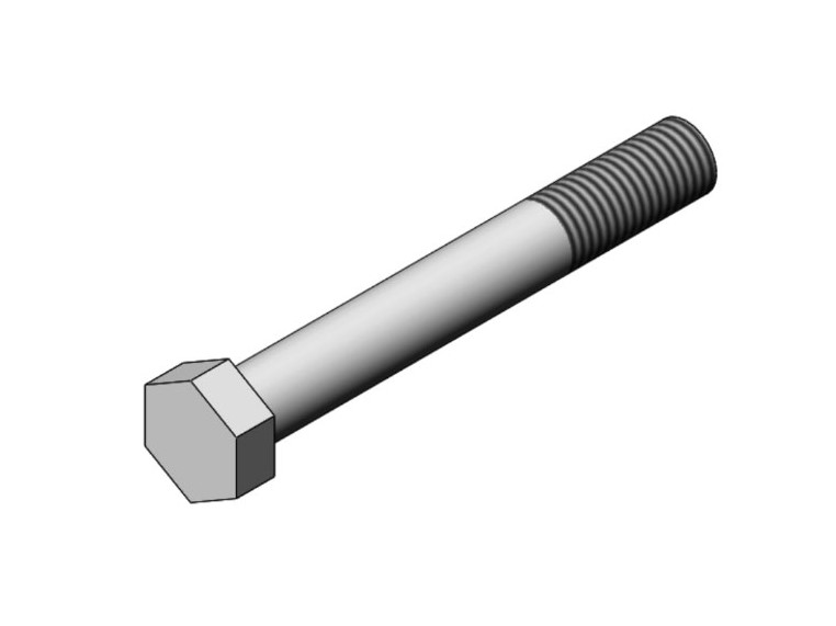 Болт М20-6gх150.88.019 DIN 931(ДСТУ ГОСТ 7798:2008)