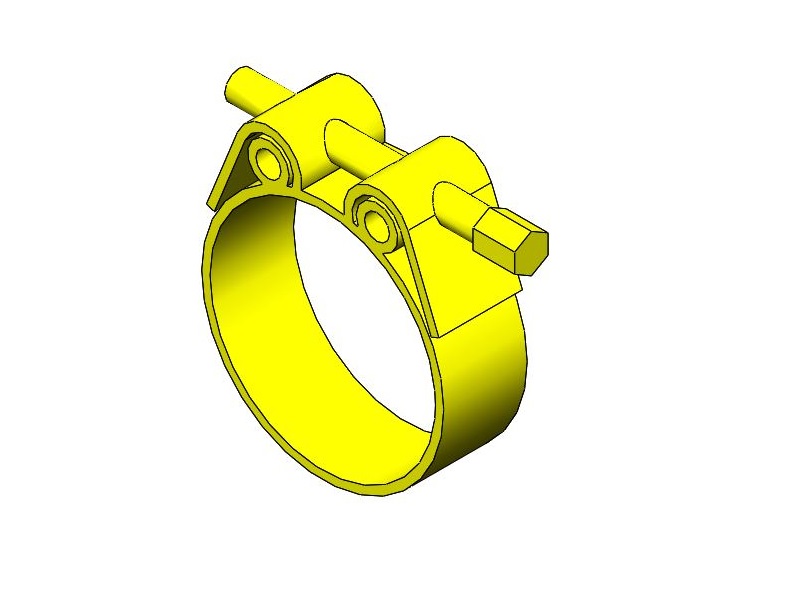 Хомут силовой TORK 25-27 мм