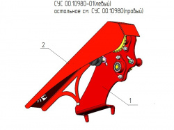 Редуктор туковый СУС 00.10980-01