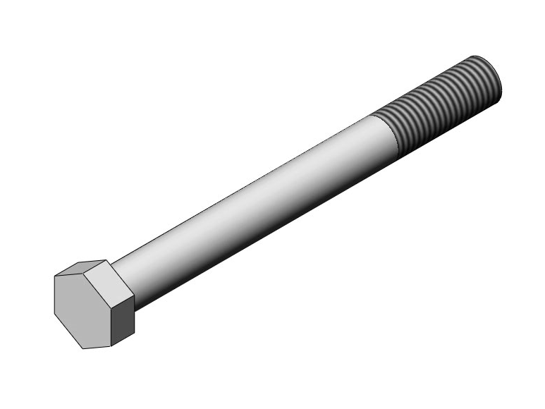 Болт М12-6gx190.88.019 DIN 931 (ДСТУ ГОСТ 7798:2008)