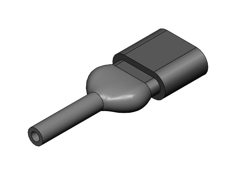 Разъем Superseal 1.5 PIN 4 папа